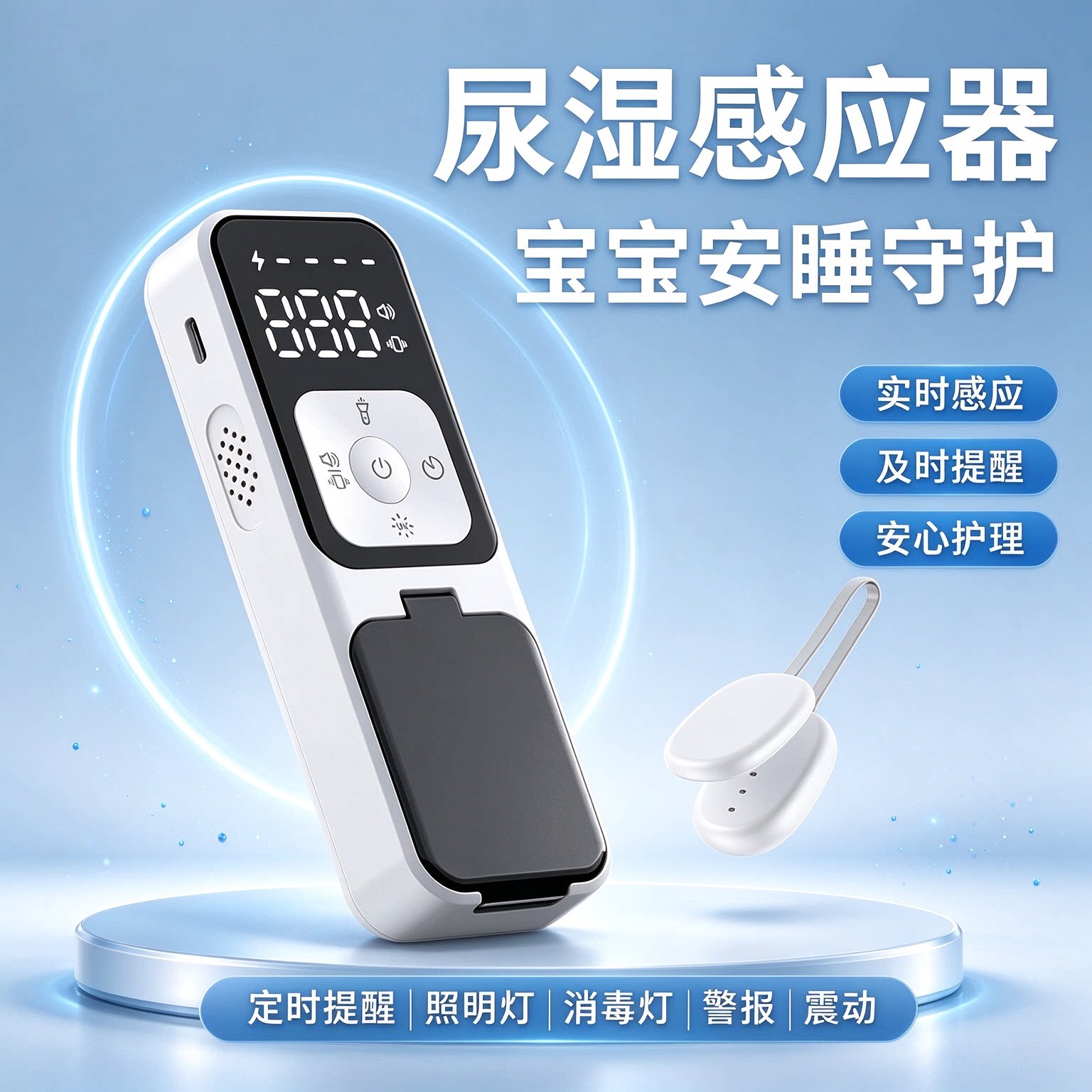 尿湿儿童报警器婴儿尿床警报器