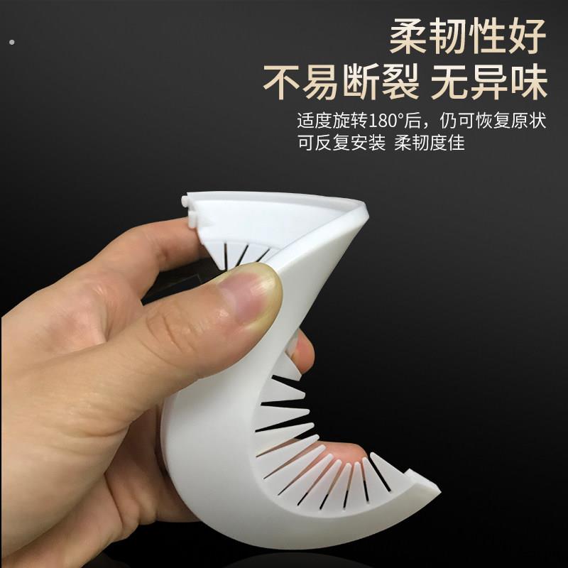 管道通用装饰遮丑墙面孔洞封堵遮挡装饰圈55塑料分体护口堵孔盖子