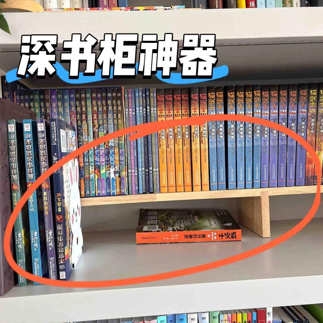 深书柜书立可拉伸带滑轨书籍学习资料整理架宿舍家用书房收纳神器