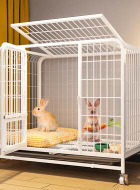 大型兔子笼子专用特大号垂耳兔笼二层平台大型猛犬狗笼养殖专业猫