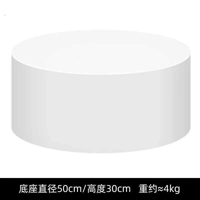 空调底座圆形烤漆地台网红直播站台模特底座婚纱店试衣台展示地台