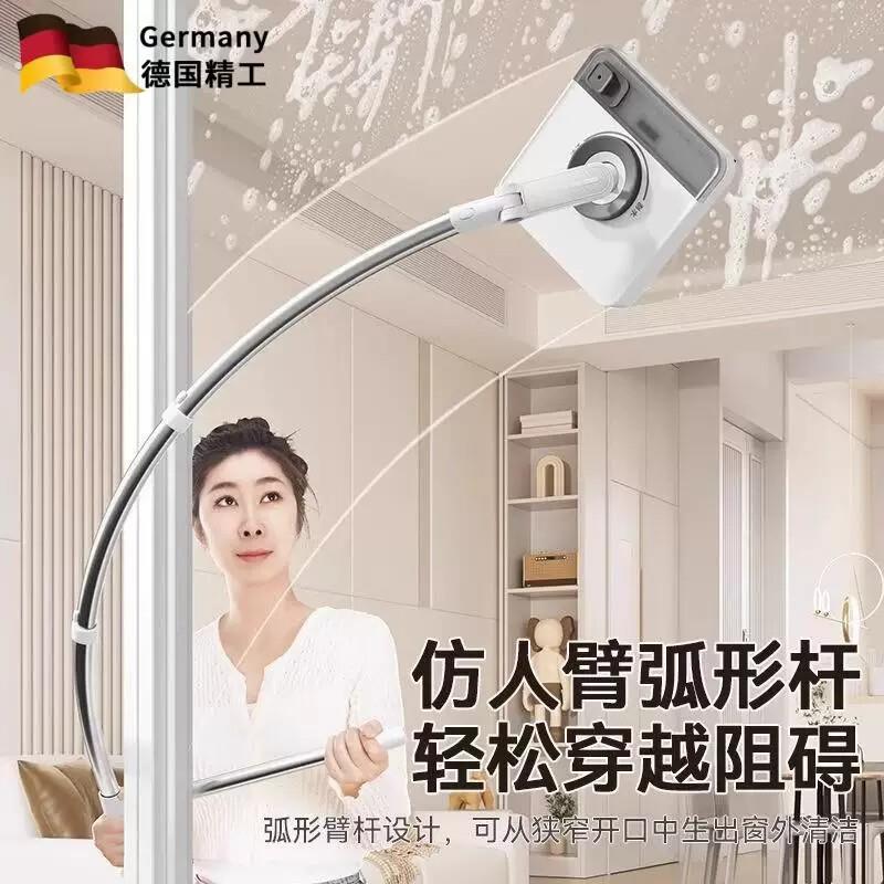 擦玻璃神器家用2025新款高层窗外双面擦洗刮窗户家政专用清洁工具