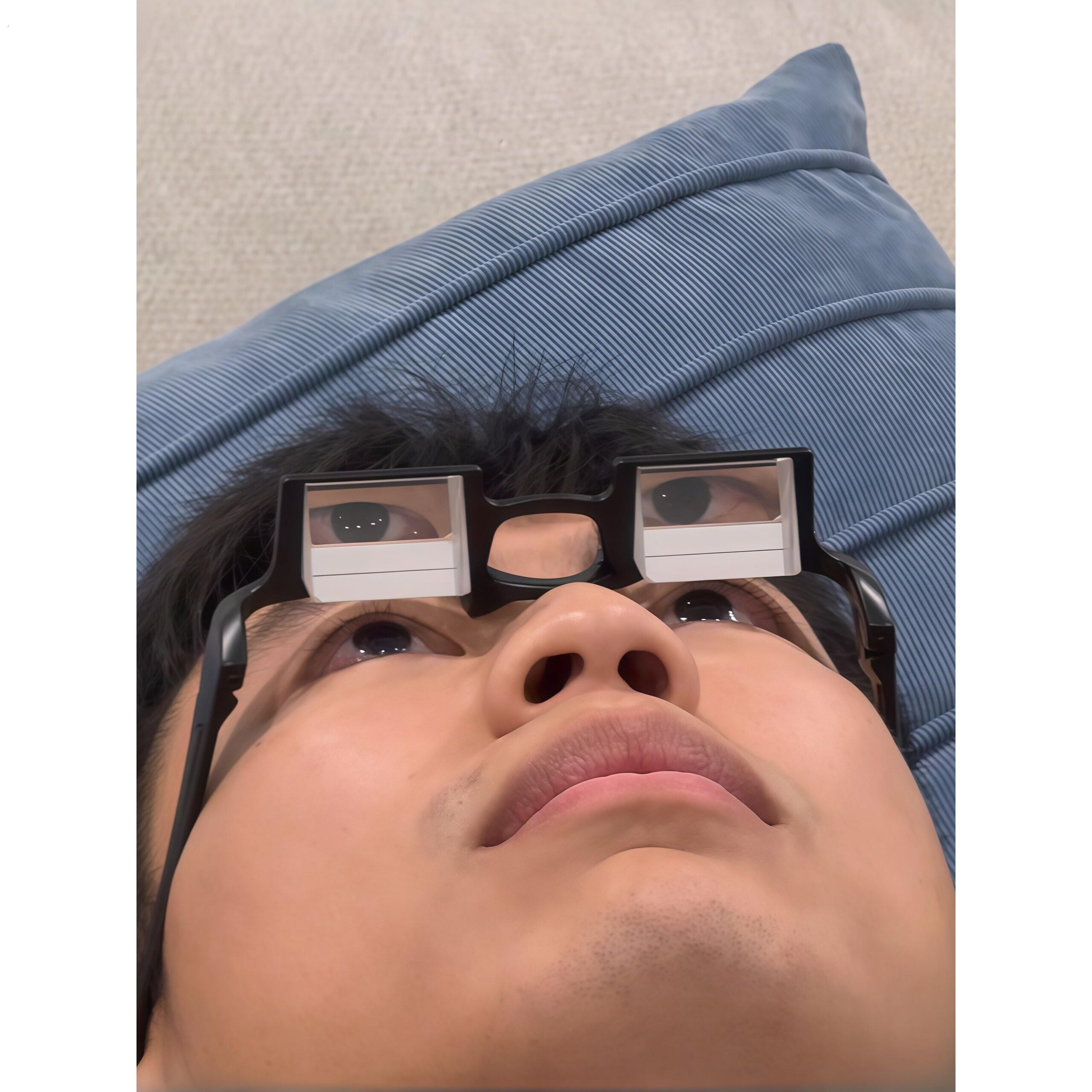 眼里有光!懒人眼镜折射躺卧式看手机电视神器高清反射颈椎防低头