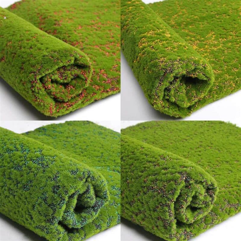 彷真苔藓草皮微景观盆景造景装饰 假苔藓青苔植物墙绿植人造草坪