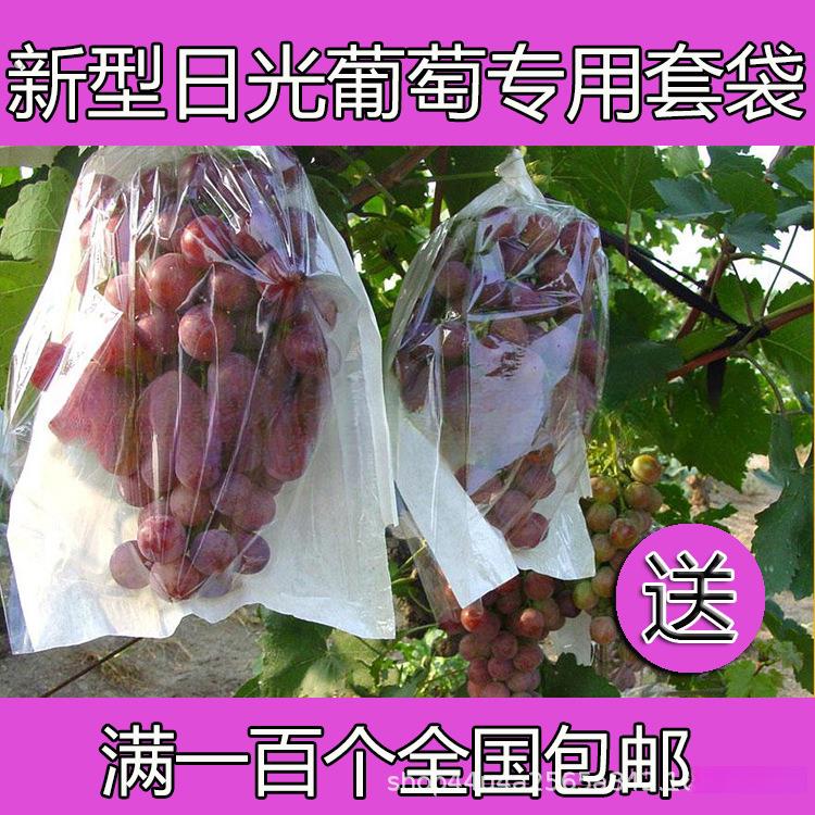 【直销】智能日光葡萄套袋新型半透明葡萄袋子防鸟纸袋莲雾