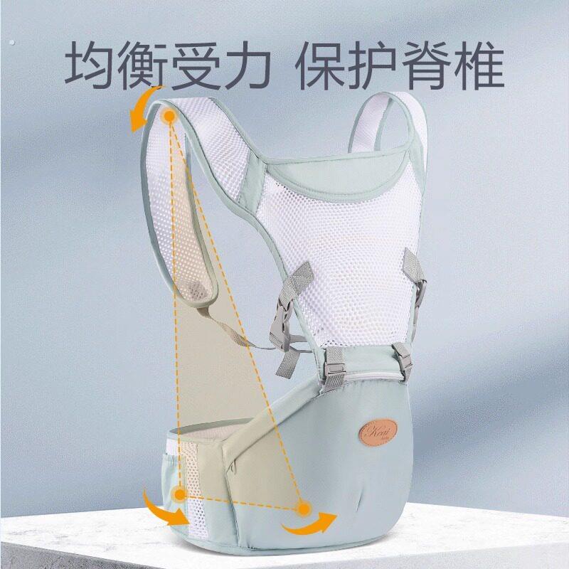 腰凳婴儿轻便四季宝宝0-36月多功能背带前抱式抱娃外出神器抱抱托