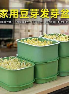 豆牙发牙盆水培育苗盘生豆芽专用筐老式豆芽缸家用种菜绿豆芽神器
