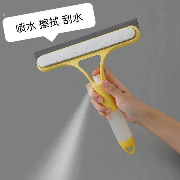 擦玻璃神器家用浴室工具刮水器卫生间刮板专用镜子刷清洁喷水拖把