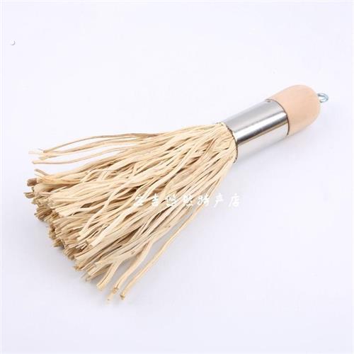 竹锅刷杯刷锅锅窗 天然竹根做的刷子刷扫 厨房用具 清洗不易沾油