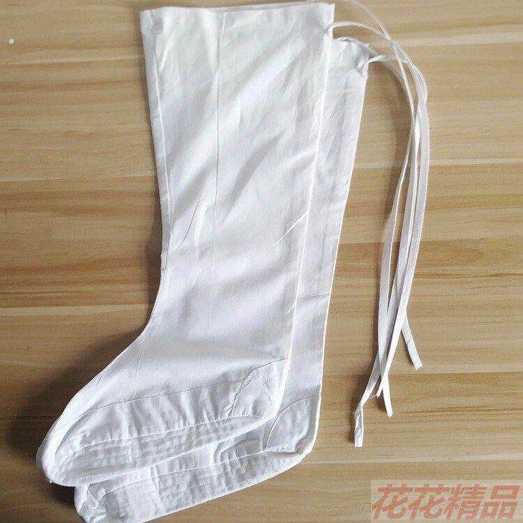 古装布袜男女袜子戏剧戏曲白色云袜小生靴袜影视古装僧袜道士袜子