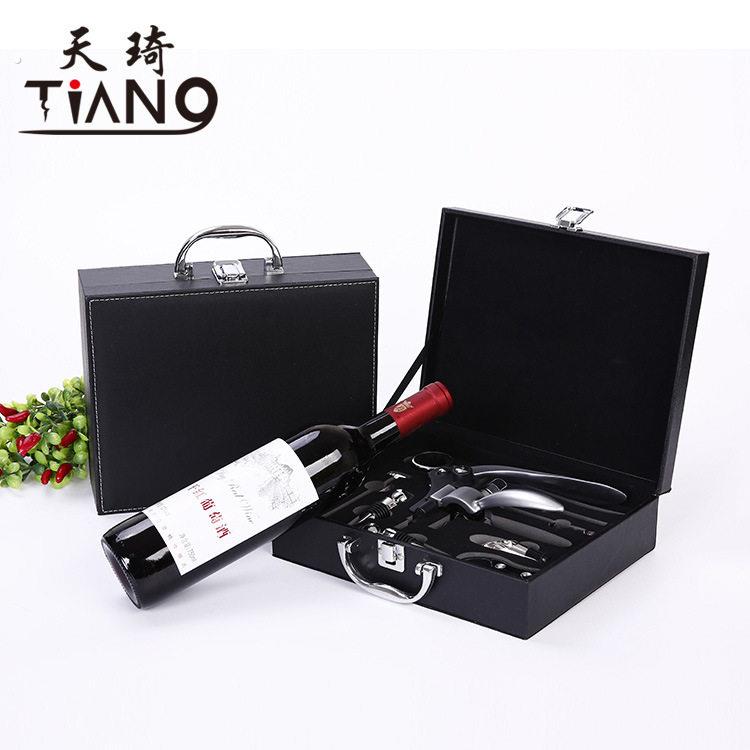 件木皮套装现货套盒兔形红酒兔头九盒礼品盒酒具套装木盒开瓶器