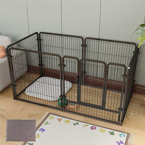 狗笼子狗围栏家用室内宠物栅栏自由组合小中大型犬围栏训厕狗