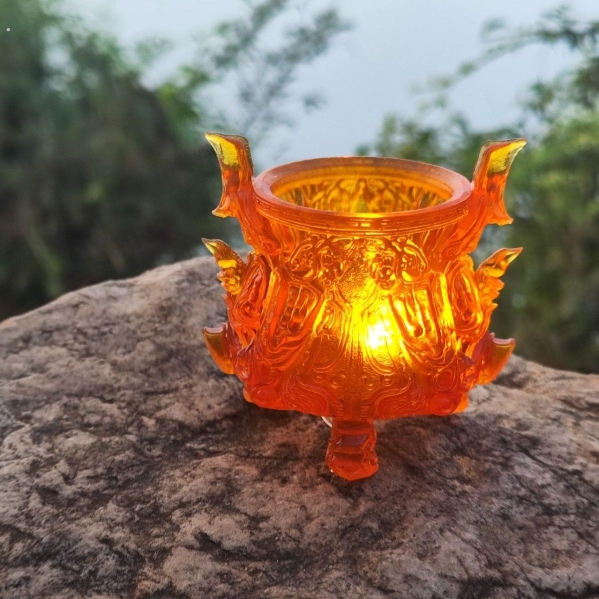 遮天三足万物母气鼎高细节精度神器跟着叶凡征战东荒摆件模玩
