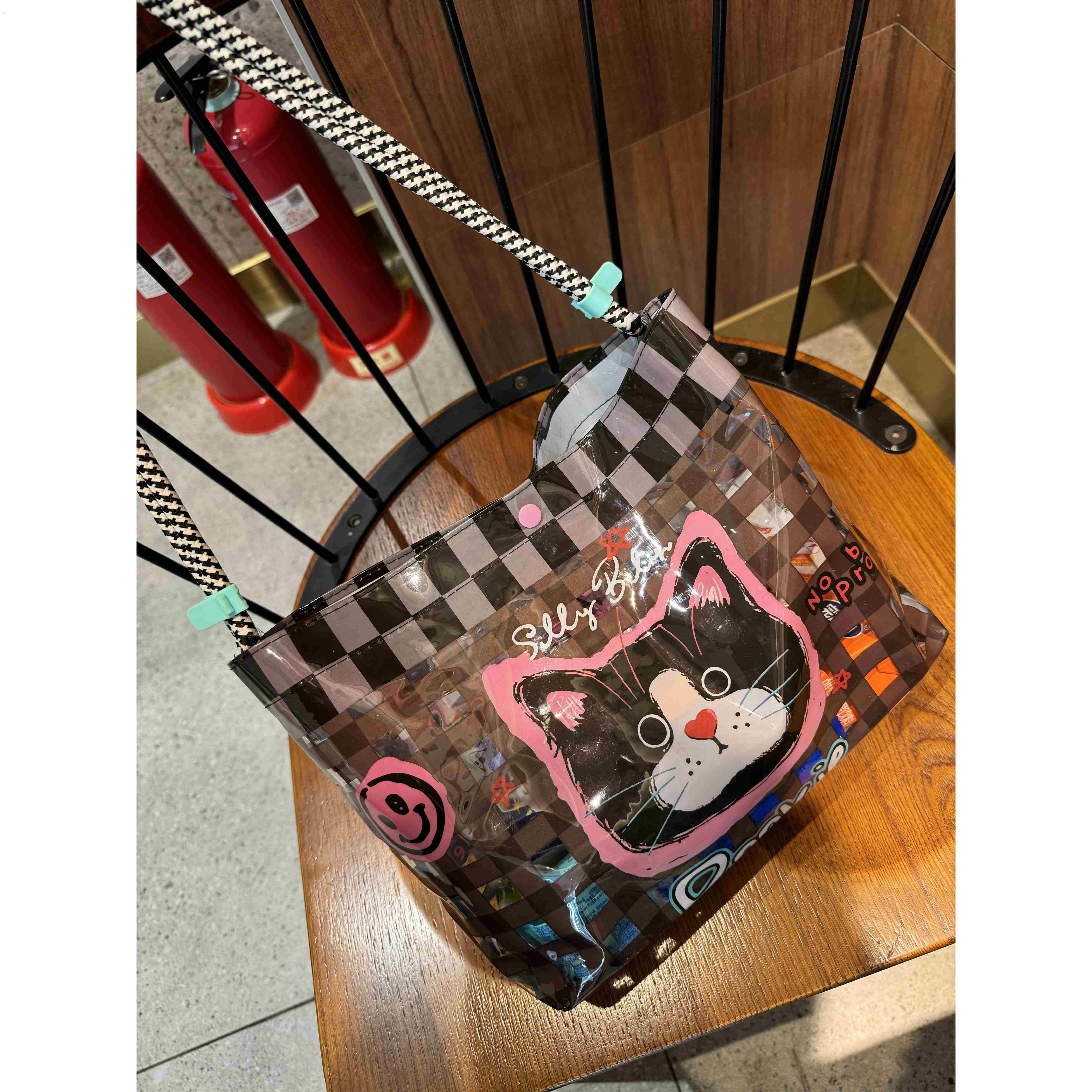 可爱的游泳袋储存妇女干湿分离防水夏季游泳专用设备泳装袋海滩潜