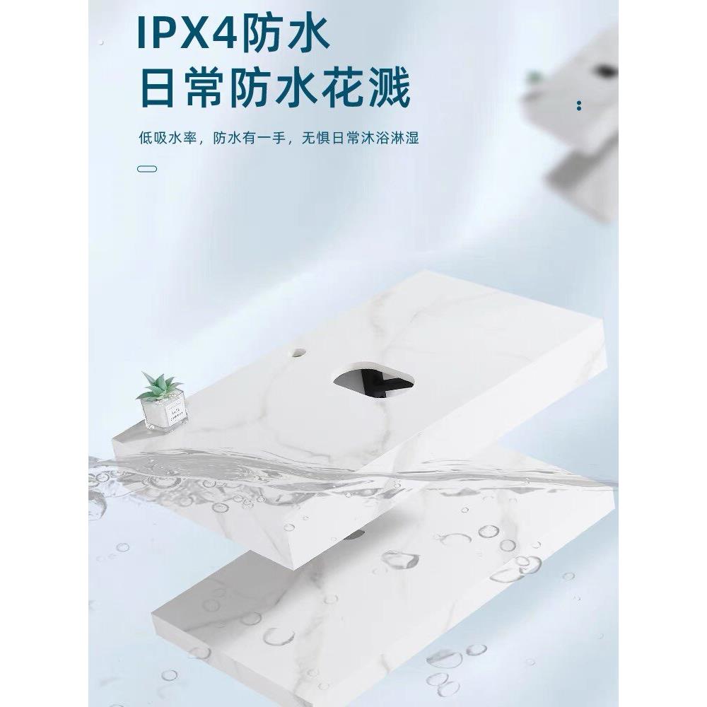 岩板台上盆台面双层阳台卫生间浴室柜组合洗手台洗脸盆洗漱台定制