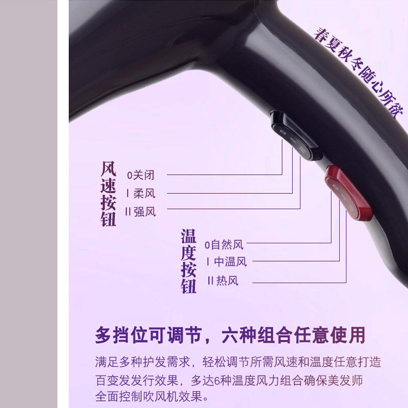 发帝X6C吹风机家用大功率发廊理发店发型师专用静音电吹风筒专业