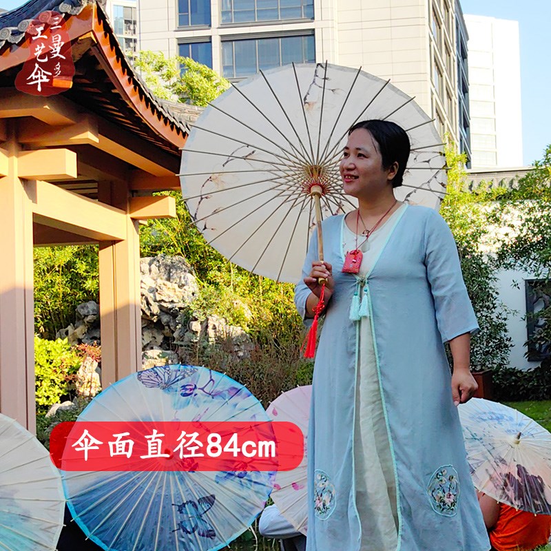 古风防雨油纸伞桐油伞古典吊顶装饰伞汉服伞古装摄影拍摄演出道具