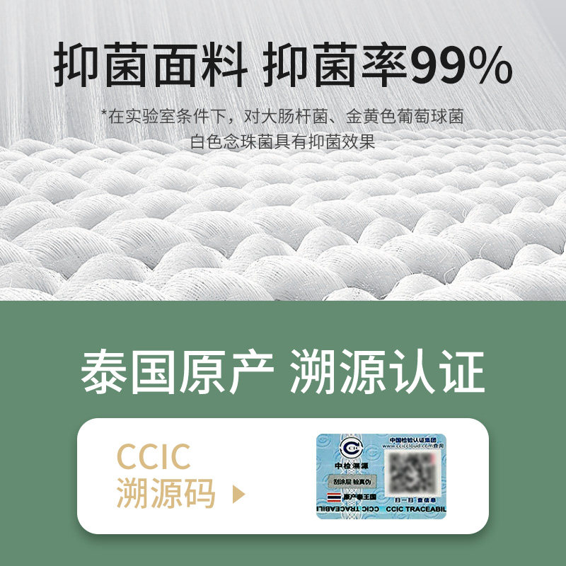 金橡树泰国两用乳胶床垫大学生宿舍单人可折叠床垫褥冬夏双面睡