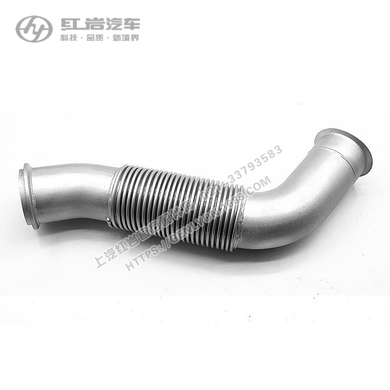 红岩杰狮C500绕性软管C11发动机伸缩排气补偿器总成 1200-728586