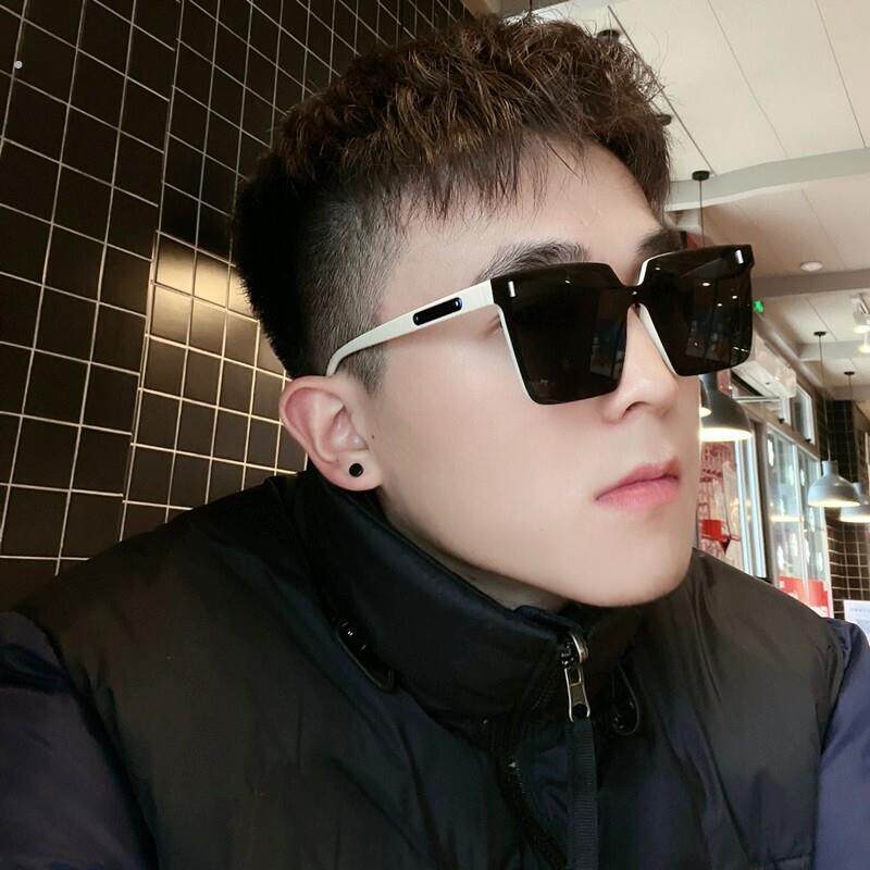 眼镜男士太阳镜太阳眼镜男款大脸防蓝光开车用户外登山女痞帅级感