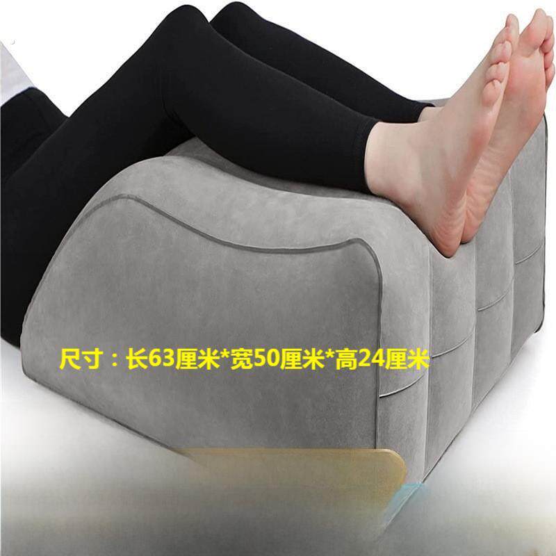 腿部抬高垫充气高架枕头楔形睡眠腿枕减少肿胀孕妇臀垫放脚神器