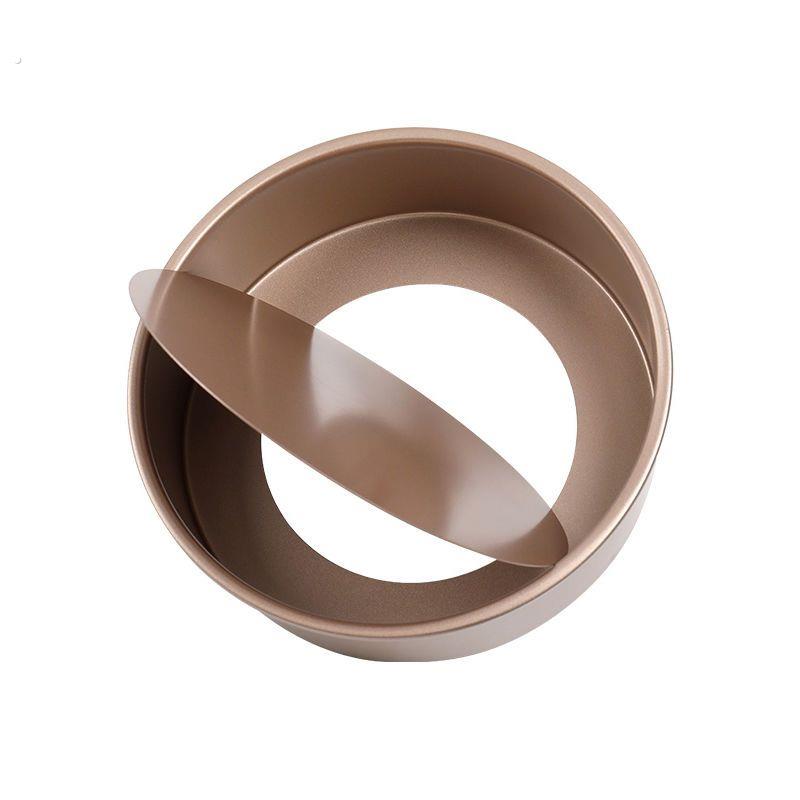 不粘活底蛋糕模具烤盘烤箱家用做戚风慕斯工具圆胚4寸6寸8寸10寸