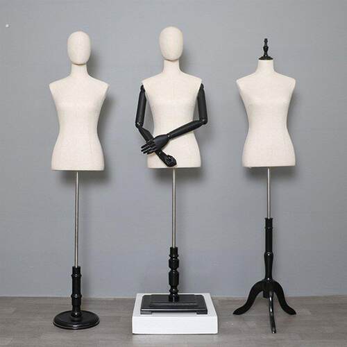 模特道具女半身服装店模特女橱窗假人人体大尺码人台汉服模特架