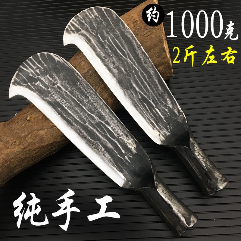 纯手工锻打砍柴刀加厚加重柴刀劈柴农用砍树砍竹子户外开路砍材刀
