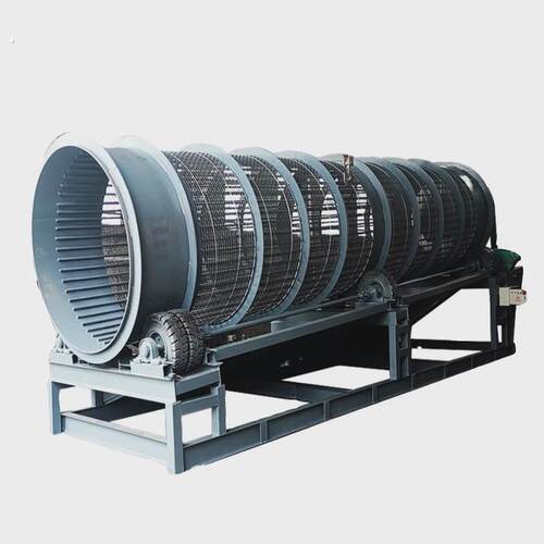 全自动大型型50筛沙机滚筒小型振动筛震动移动式砂石分离机