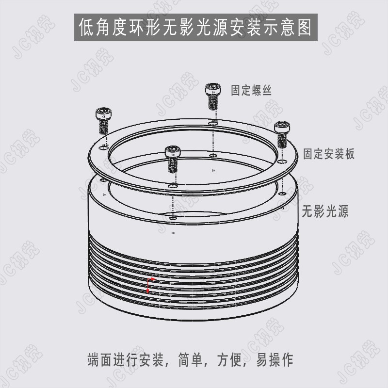 LFP机器视觉LED灯板相机检测模组低角度无影高亮高均匀消反光光源