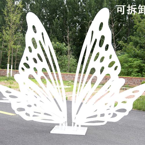 2021新款婚庆道具铁艺蝴蝶屏风摄影橱窗道具摆件路引摆件婚庆用品