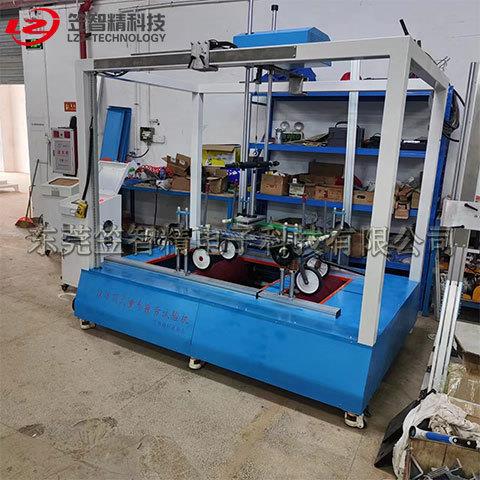 LZJ-SY-5双滚式脚轮磨试耐验机车子疲劳筒耐磨轮耗试验机轮子耐磨