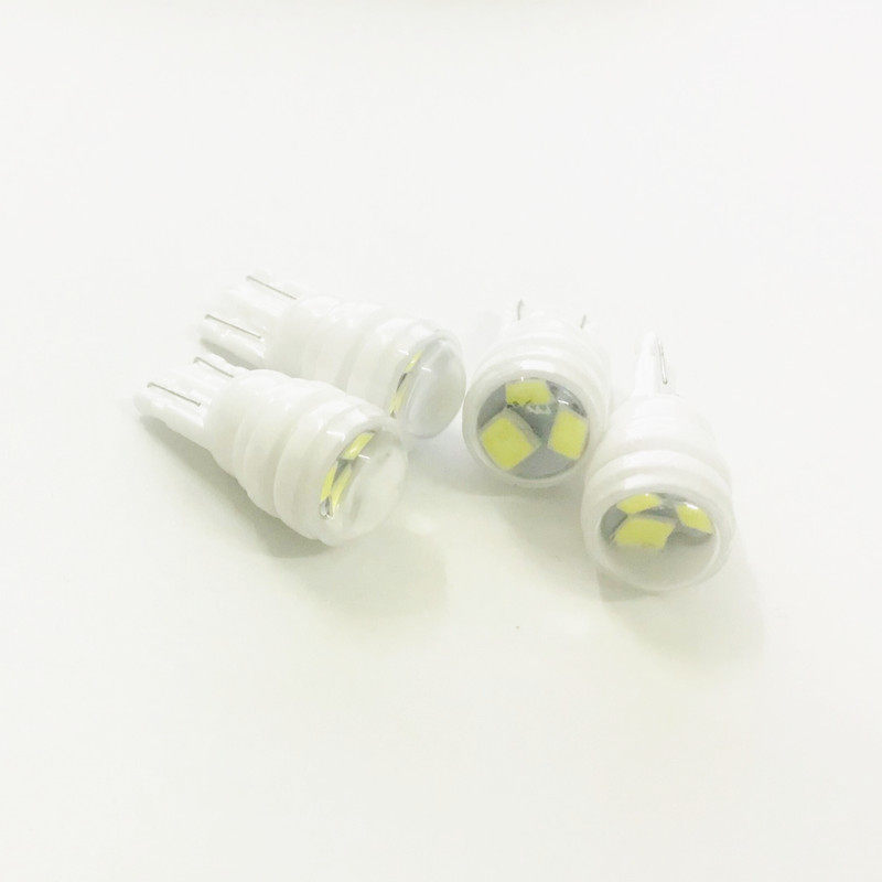 T10牌照灯后车牌灯汽车LED示宽灯冰蓝装饰小灯泡超亮改装通用W5W