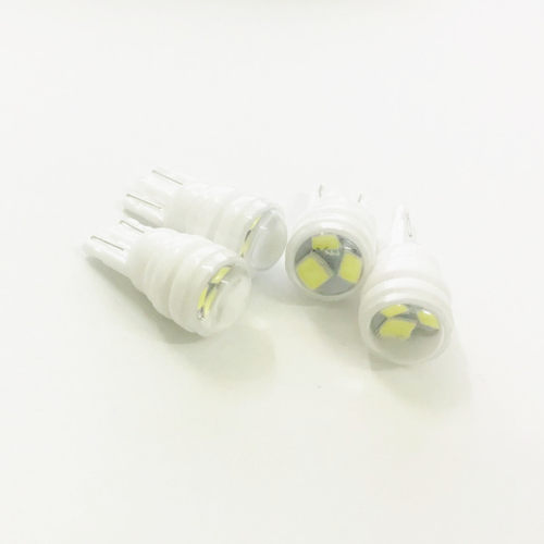 T10牌照灯后车牌灯汽车LED示宽灯冰蓝装饰小灯泡超亮改装通用W5W