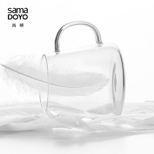 尚明公道杯玻璃茶具配件 耐高温茶滤套装 公杯分茶器茶海大号高档