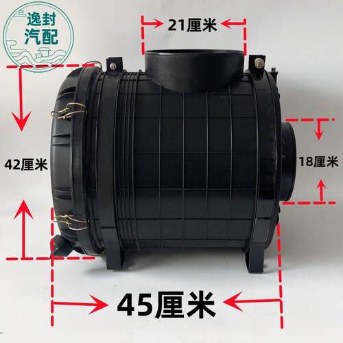 适配新款上市玉柴发动机发电机组清器3043空气滤芯空滤总成盖雨帽