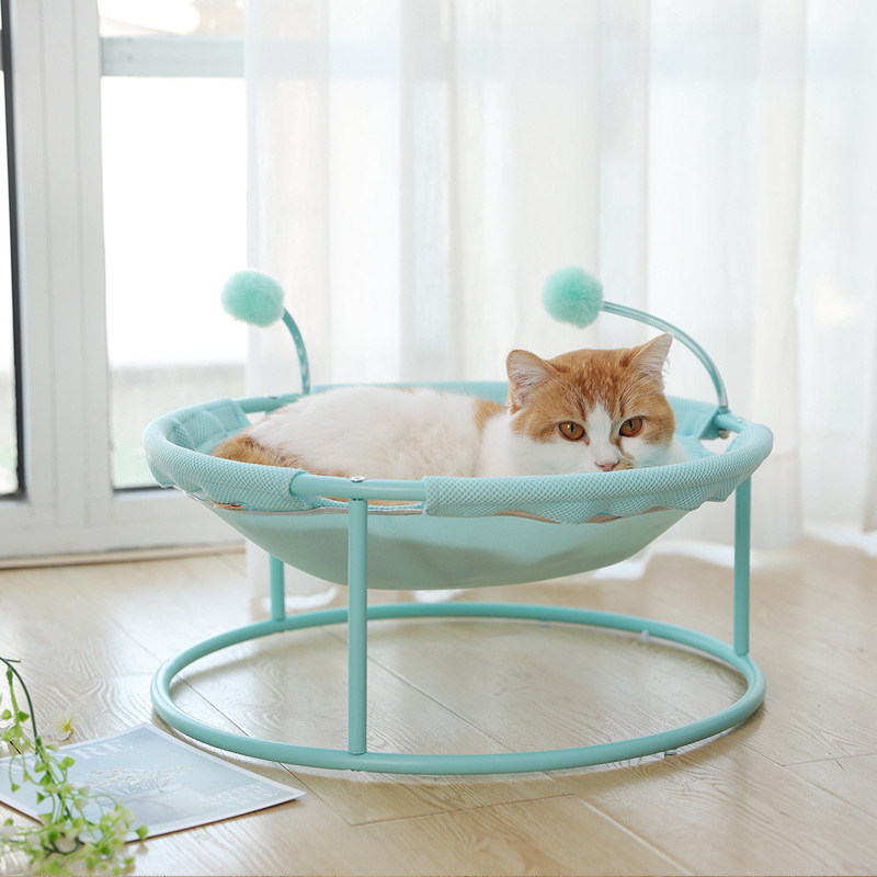 猫窝夏季降温猫床离地防潮宠物猫摇篮躺椅四季通用泰迪小型犬狗窝