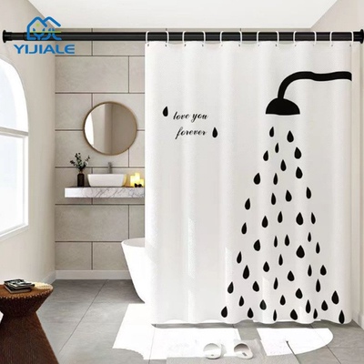直销Shower Curtain Rod Curtain Pole Extendable Adjustable