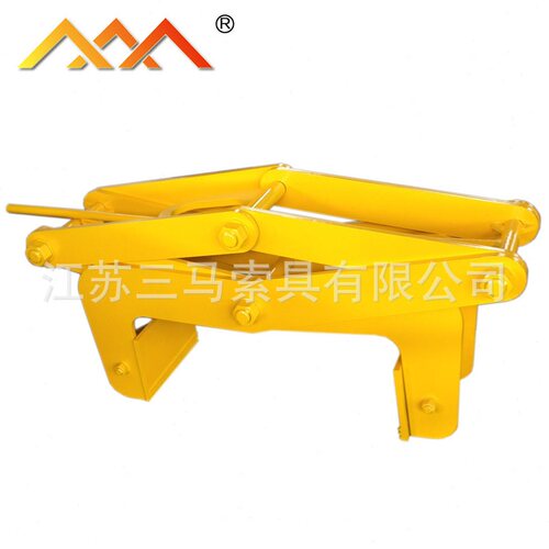 吊梁夹具C型吊钩设计玻璃吊梁 合金钢牢固钢坯钢卷吊装搬运吊钩