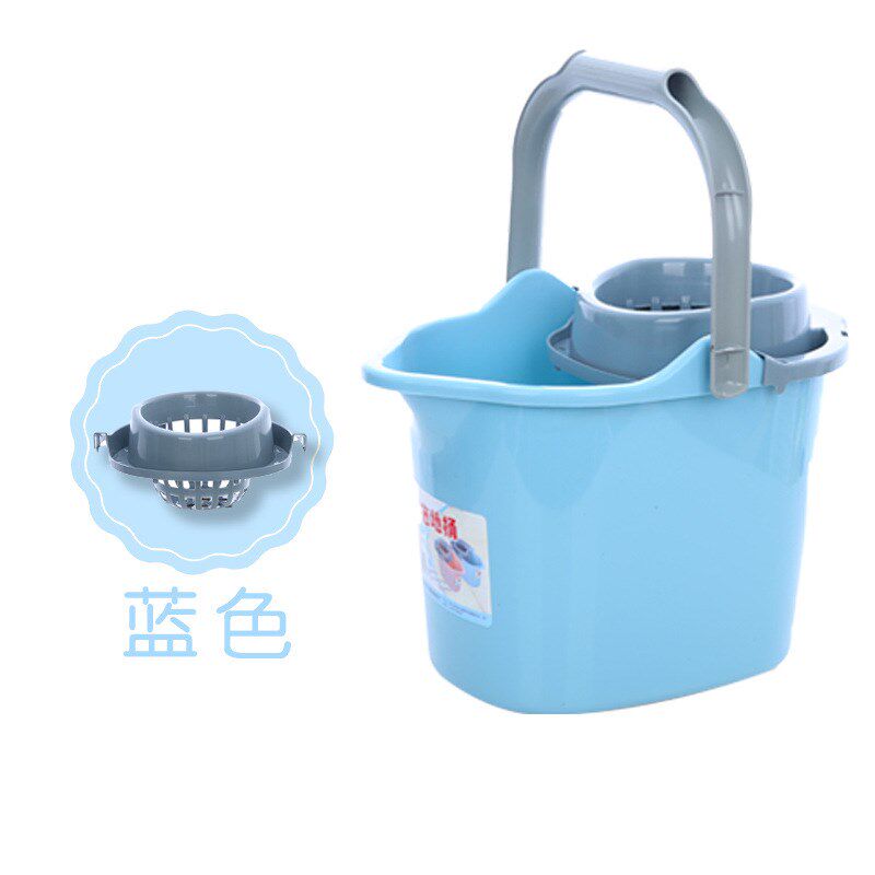 双鹰手动拖把桶免手洗挤水桶家用老式墩布沥水桶拧干地拖桶包邮