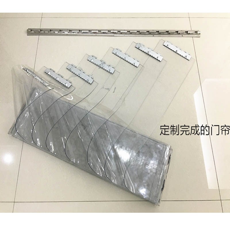 软胶帘子超市塑料卷订做垂帘冬季厨房门帘防油烟餐厅家用防冻商用