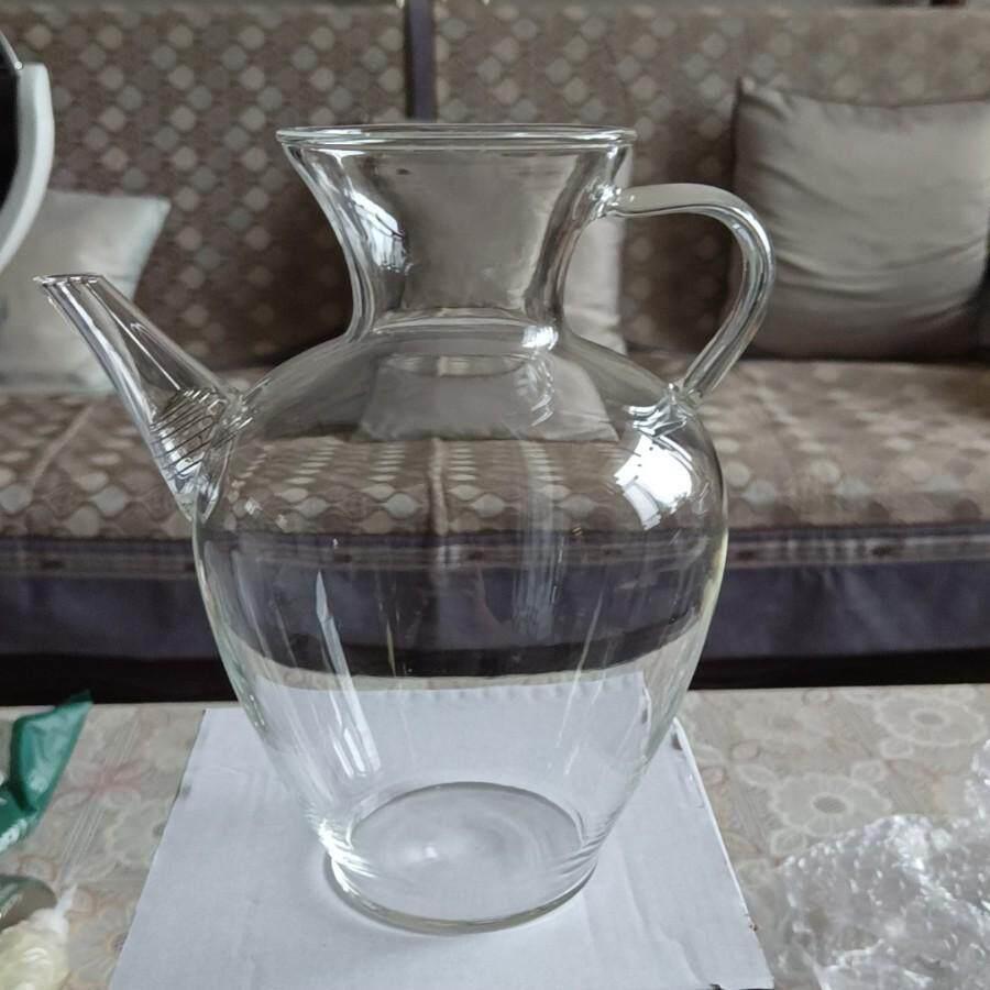 透明仿宋玻璃茶壶泡绿茶专用壶茶具小号泡茶冷水壶泡茶器家用单壶