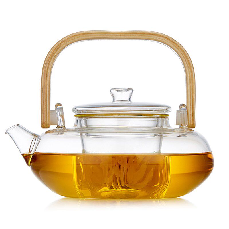 美斯尼玻璃茶壶耐高温烧水壶过滤泡茶壶茶具套装家用电陶炉煮茶器