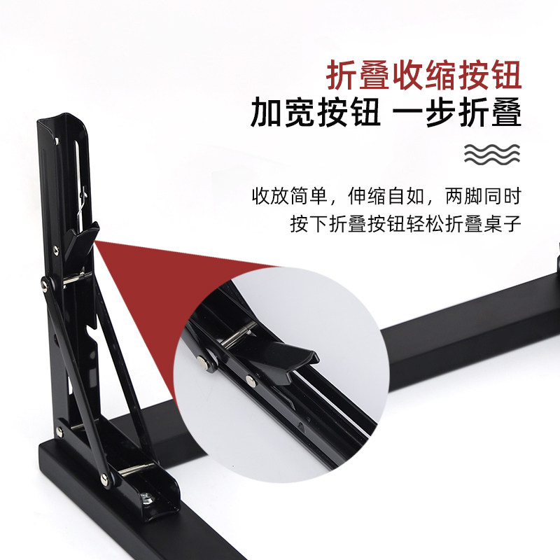 下翻式折叠吧台桌脚支撑架玄关酒柜隐形连柜桌腿五金