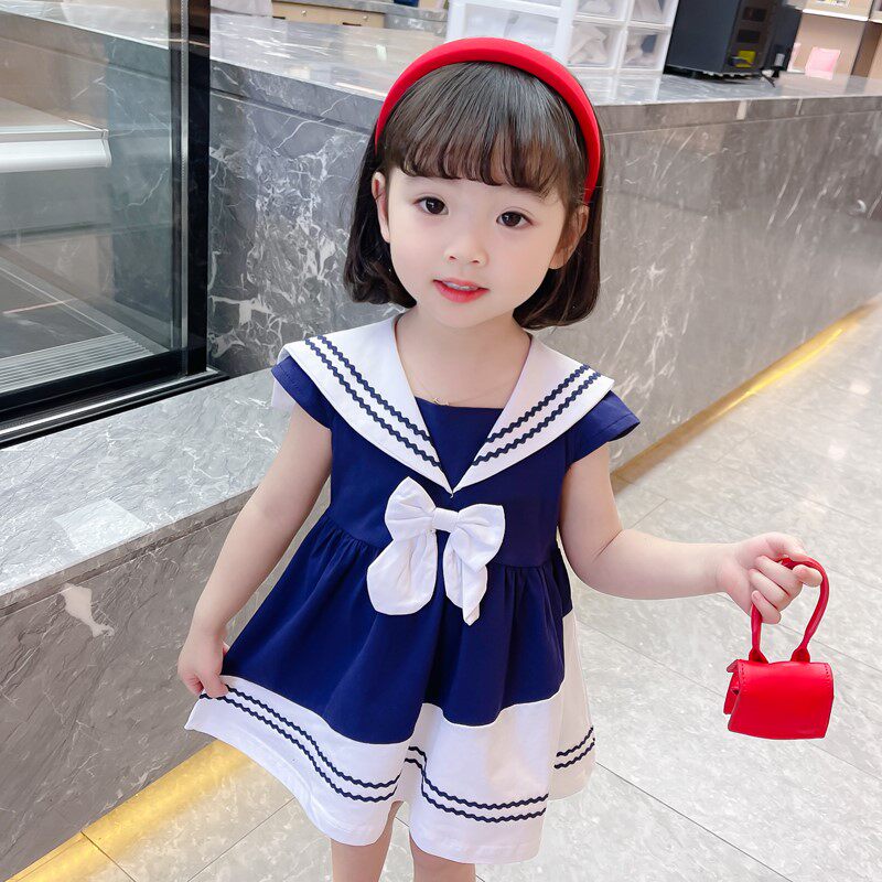 女童裙子女宝宝连衣裙一周岁两岁半三到四多五6小女孩夏装衣服春7