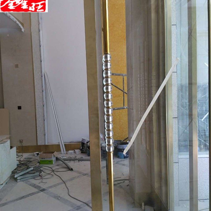 欧式ktv门酒店大门拉手玫瑰金水晶球玻璃门仿古木门门把手推拉门