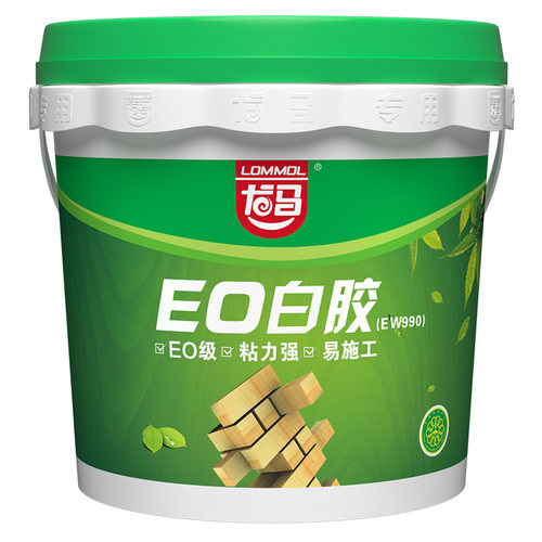 龙马E0白胶 强力胶粘剂木质家俱胶水木工装修专用白乳胶 E0级环保