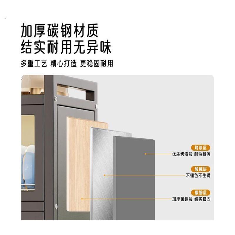 厨房多功能置物架子多层台置式碗盘沥水架碗架家用碗柜碗筷收纳盒