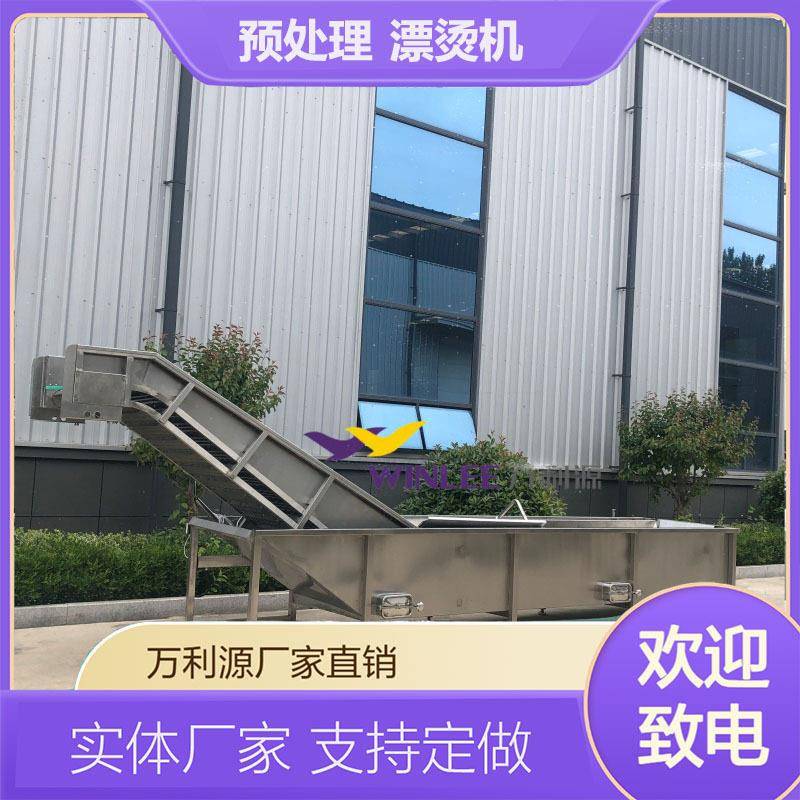 大型米线漂烫机干湿米粉软化熟化机河粉粉条加热焯水机