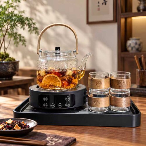 鑫焱茗1600瓦大功率家用多功能耐高温提梁壶茶具套装